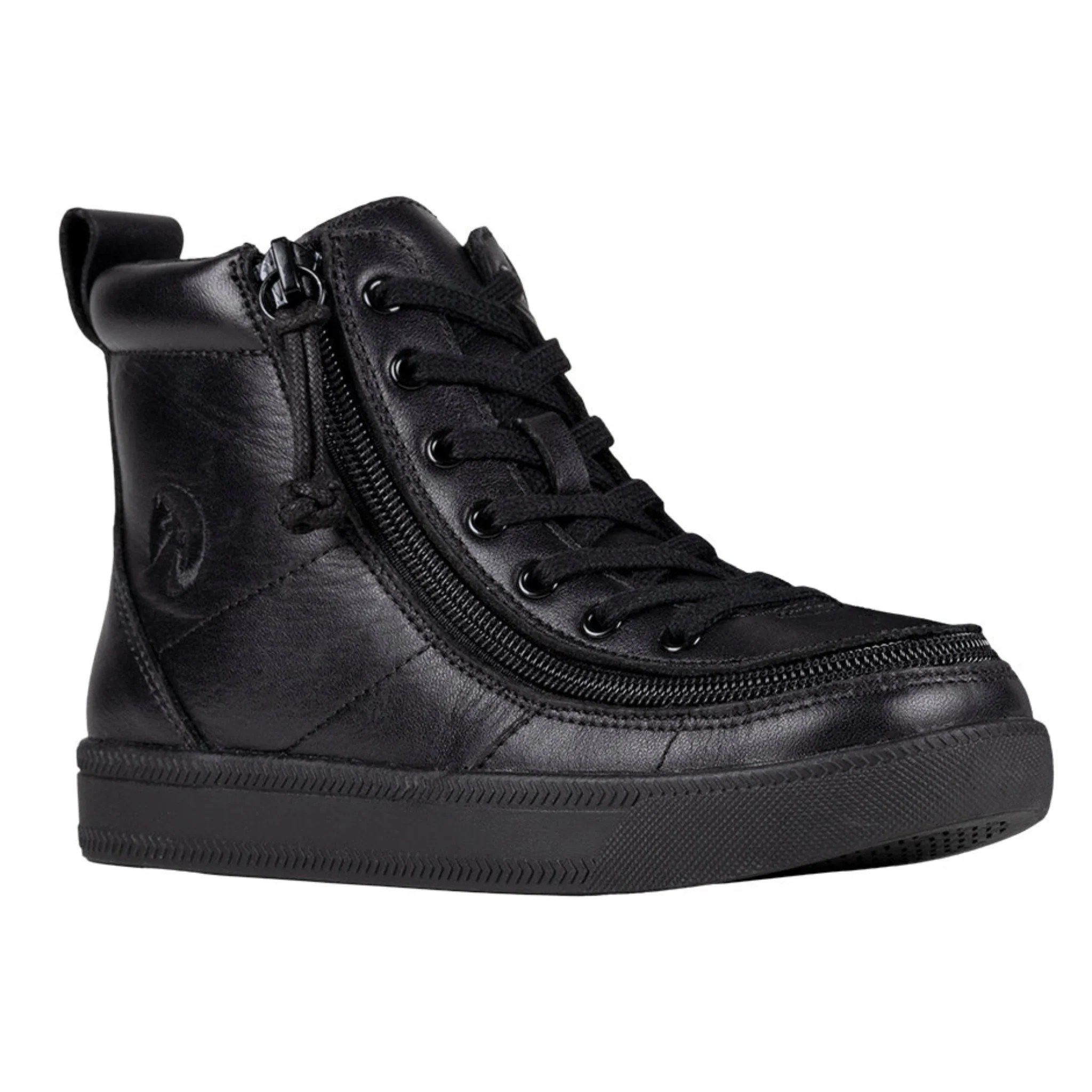 Billy Footwear (Kids) DR II Fit - High Top Black to Floor Leather Shoes - Image 2