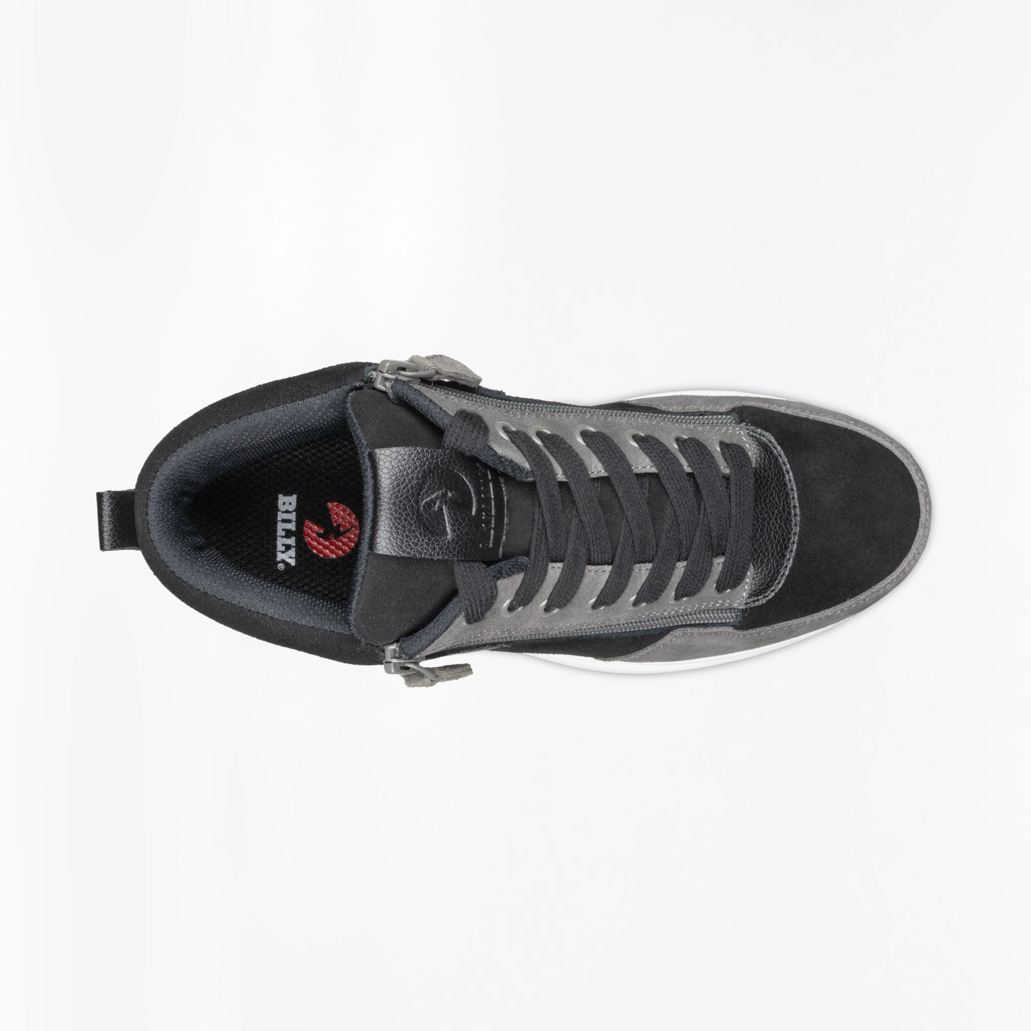 Billy Footwear (Mens) - High Top Black/Charcoal Comfort DZ - Image 3