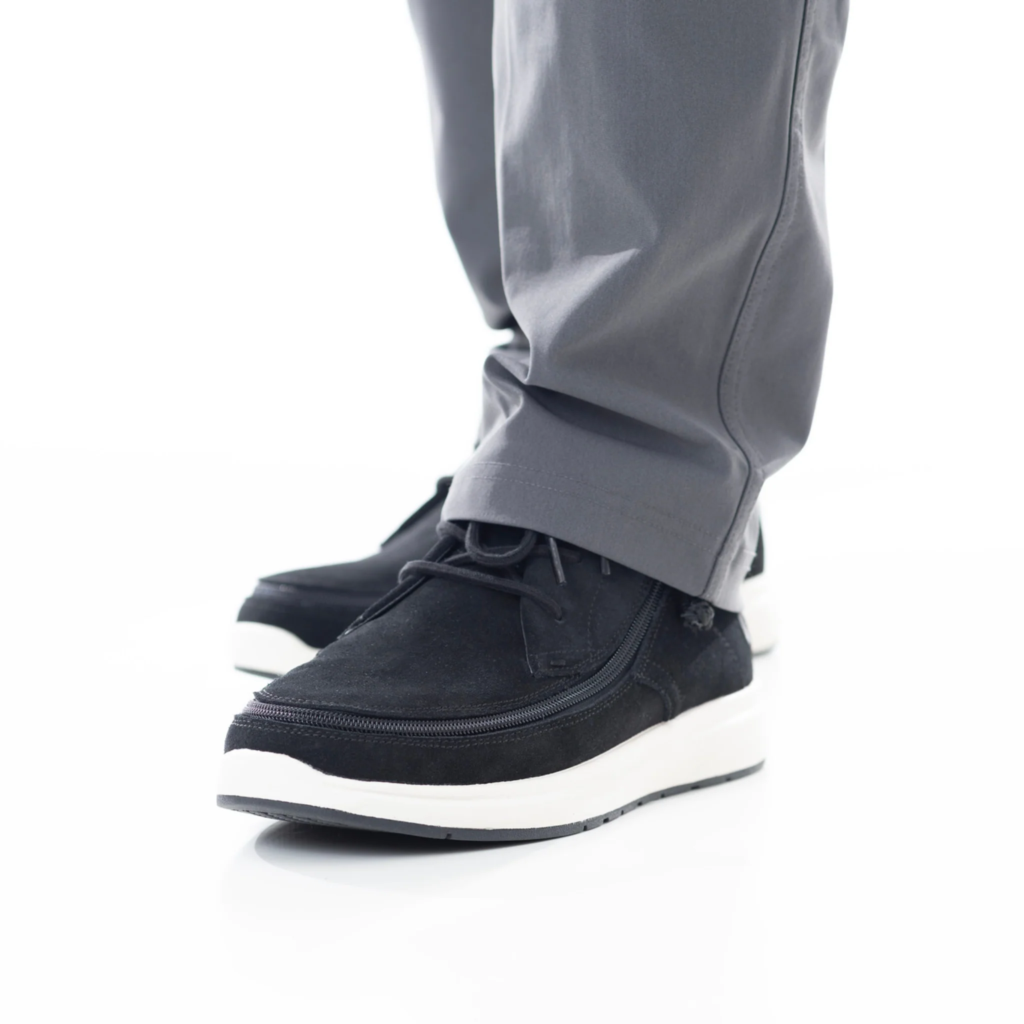 Billy Footwear (Mens) -  Black Comfort Chukka - CLEARANCE - Image 2