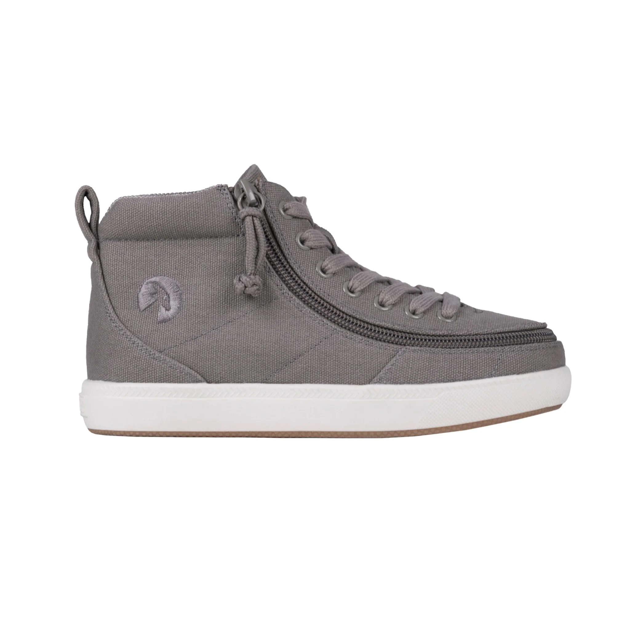 Billy Footwear (Toddlers) DR II Fit - High Top Dark Grey Canvas Shoes - CLEARANCE