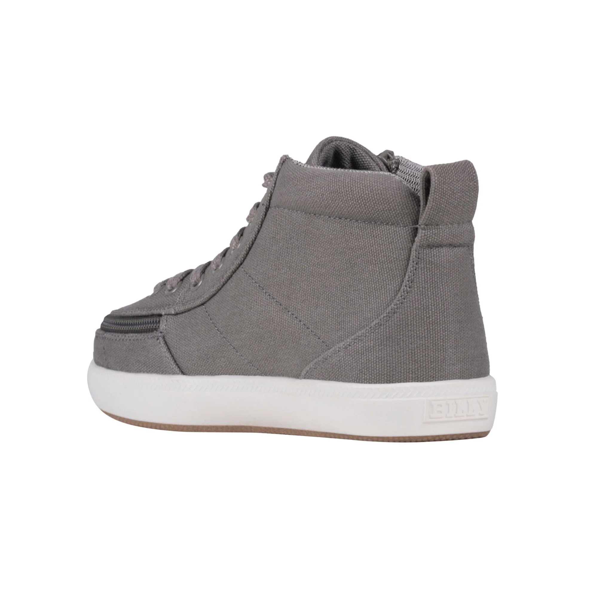 Billy Footwear (Toddlers) DR II Fit - High Top Dark Grey Canvas Shoes - CLEARANCE - Image 4