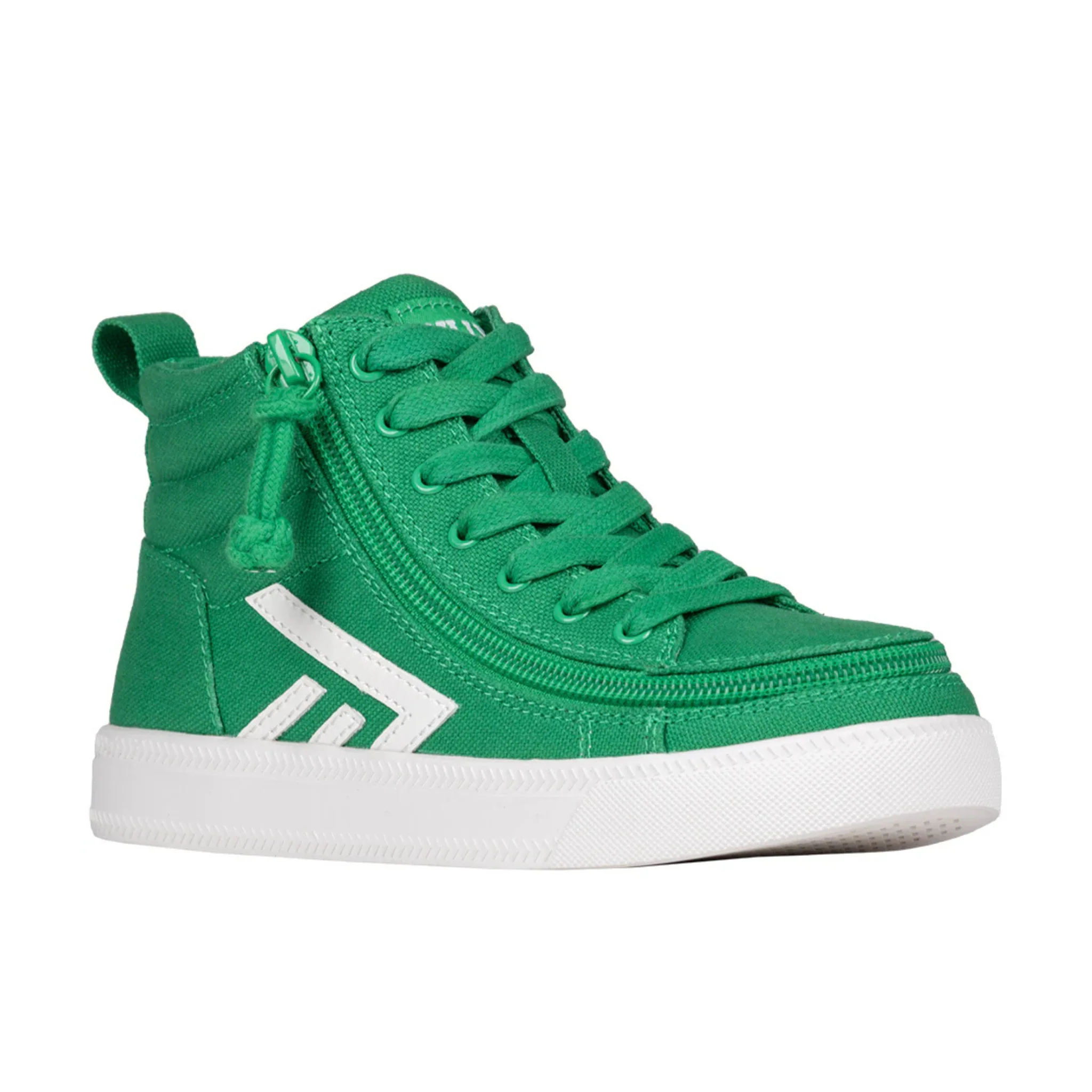 Billy Footwear (Toddlers) - High Top Green/White CS Canvas Shoes - Image 3