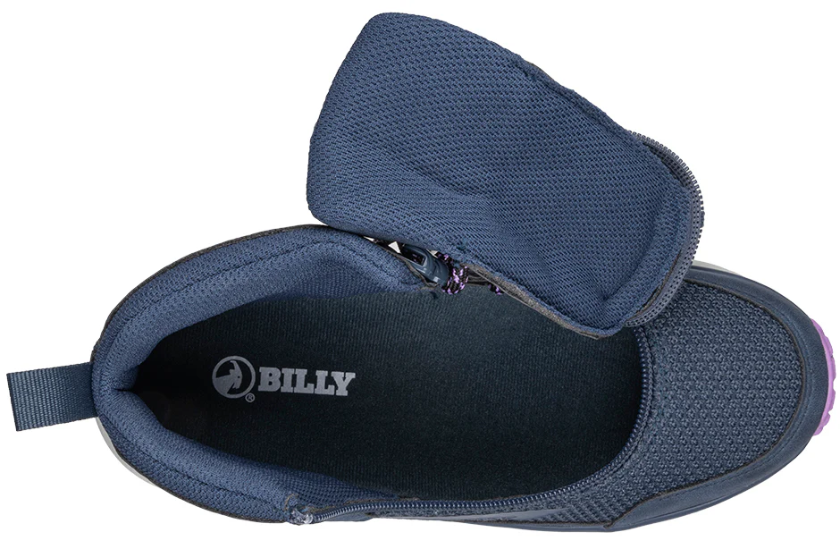 Billy Footwear (Womens) -  Navy/Purple Inclusion Trail Boot - Image 5