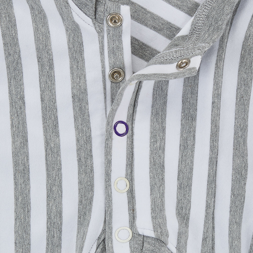 KayCey®P Popper Vest (Adults) - Short Sleeve Stripes - CLEARANCE - Image 14