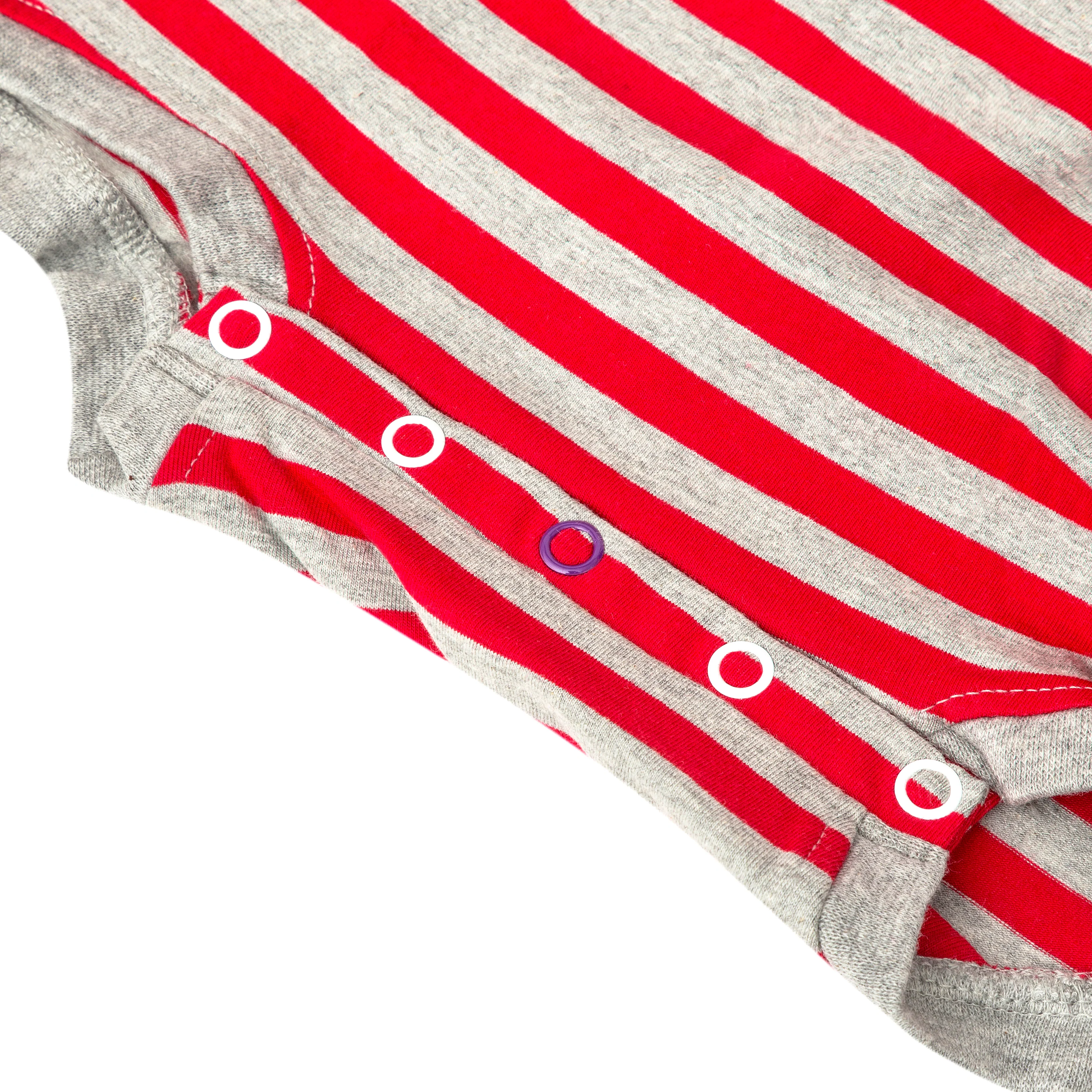 KayCey®P Popper Vest (Kids) - Short Sleeve Stripes - CLEARANCE - Image 13