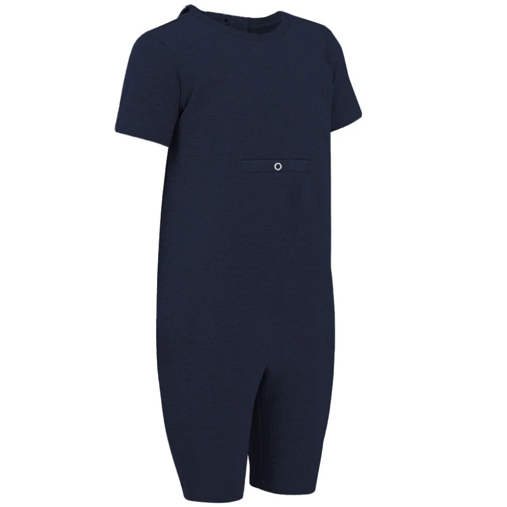 KayCey®Z Secret Zip Back Jumpsuits with Tube Access (Kids)- Short Sleeve / Knee Length - Image 12