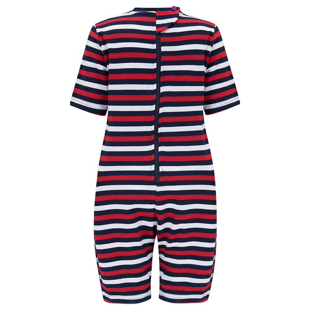 KayCey®Z Secret Zip Back Jumpsuits with Tube Access (Kids) - Short Sleeve / Knee Length - CLEARANCE - Image 3