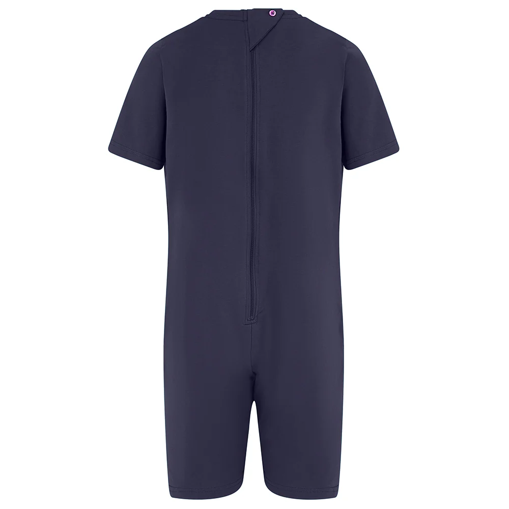 KayCey®Z Secret Zip Back Jumpsuits (Adults) - Short Sleeve / Knee Length