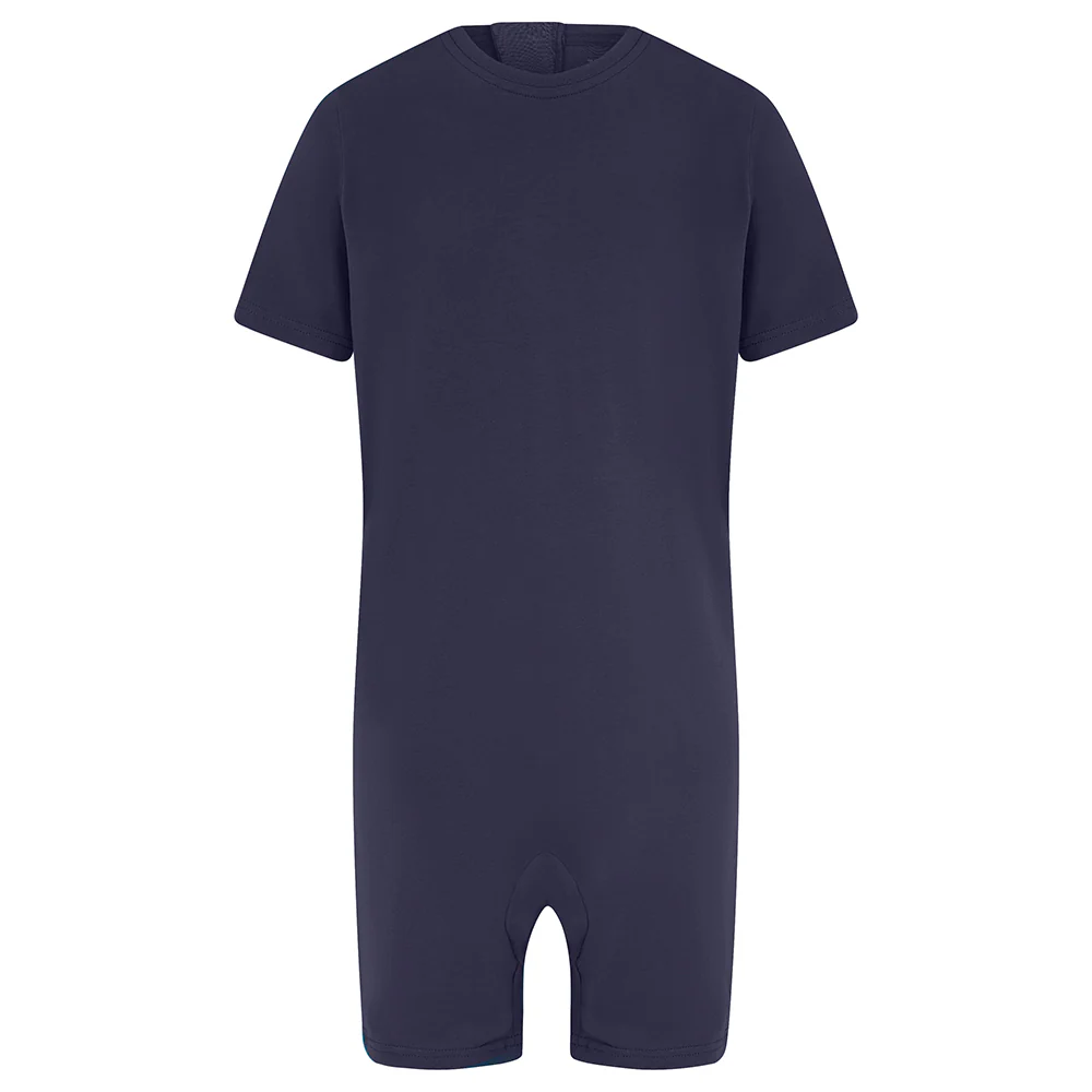 KayCey®Z Secret Zip Back Jumpsuits (Adults) - Short Sleeve / Knee Length - Image 2