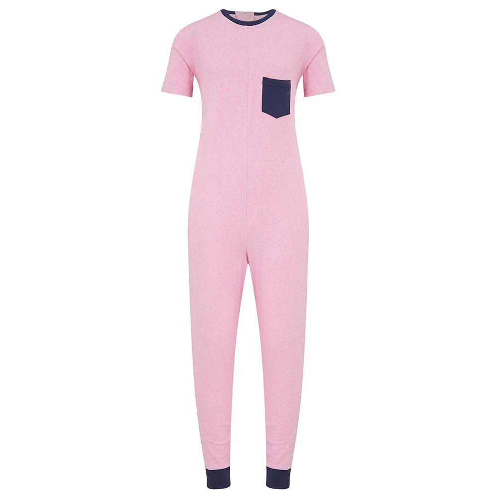KayCey®Z Secret Zip Back Jumpsuits (Adults) - Short Sleeve / Long Leg - Image 3