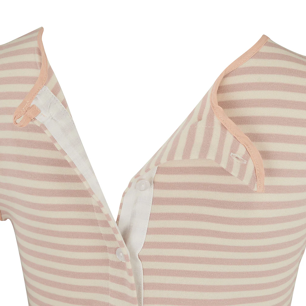 Scratch Sleeves (Kids) - Button Back Footed Dungarees - Image 7